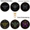 3 Sets Tarot Embroidery Kits for Beginners,Cross Stitch Kit for Adults,Crewel Starters Needlepoint with Moon, Butterfly, Bee and Moth Pattern and Tool